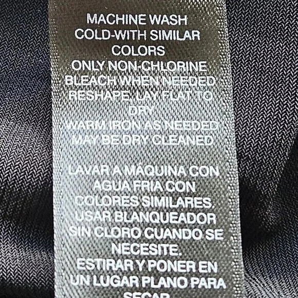 White House Black Market Black Halter Top Blouse Sleeveless Size X Small WHBM XS - Picture 8 of 9